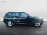 Usata BMW X3 Advantage 190 CV (139 kW) 2018 Nero SUV
