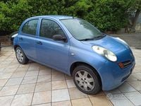 Usata Nissan Micra Visia 65 CV (47 kW) 2004 Blu Utilitaria