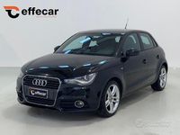 Usata Audi A1 S-Line 116 CV (85 kW) 2015 Nero Utilitaria