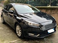 Usata Ford Focus Titanium 120 CV (88 kW) 2017 Nero Berlina