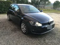 Usata VW Golf VII Highline 125 CV (91 kW) 2016 Nero Berlina