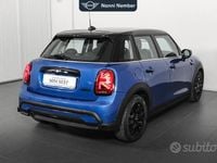 Usata Mini Cooper Classic 136 CV (100 kW) 2022 Blu Utilitaria