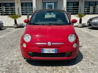Usata Fiat 500 Pop 69 CV (50 kW) 2009 Rosso Cabrio