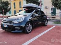 Usata Kia Rio 90 CV (66 kW) 2017 Nero Berlina