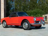 Usado Alfa Romeo Giulia Spider 92 CV (67 kW) 1964 Rojo Descapotable