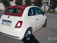 Usata Fiat 500 75 CV (55 kW) 2012 Bianco Cabrio