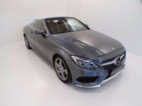 Usata Mercedes C220 Premium Plus 170 CV (125 kW) 2017 Grigio selenite Cabrio