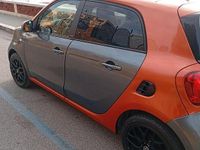 Usata Smart ForFour Prime 71 CV (52 kW) 2015 Grigio Utilitaria