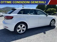 Usata Audi A3 116 CV (85 kW) 2018 Bianco Berlina