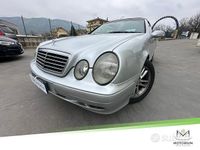 Usata Mercedes CLK200 Elegance 163 CV (119 kW) 2002 Grigio Cabrio