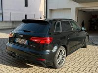 Usata Audi A3 150 CV (110 kW) 2019 Nero Berlina