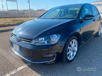 Usata VW Golf VII Highline 110 CV (80 kW) 2016 Nero Utilitaria