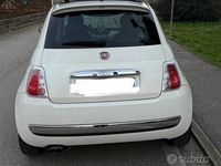 Usata Fiat 500 Lounge 75 CV (55 kW) 2008 Bianco Cabrio