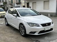 Usata Seat Leon Style 110 CV (80 kW) 2016 Bianco Utilitaria