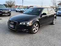 Usata Audi A3 Attraction 125 CV (91 kW) 2012 Nero Utilitaria