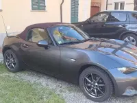 Usata Mazda MX5 Exceed 131 CV (96 kW) 2018 Grigio Cabrio