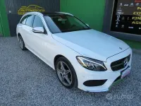Usata Mercedes C220 AMG 170 CV (125 kW) 2016 Bianco Station wagon