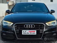 Usata Audi A3 Ambiente 105 CV (77 kW) 2014 Nero Berlina