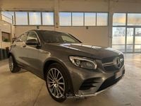 Usata Mercedes GLC250 AMG line 204 CV (150 kW) 2017 Gray Coupé