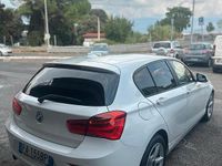Usata BMW 118 Urban Line 116 CV (85 kW) 2015 Bianco Utilitaria