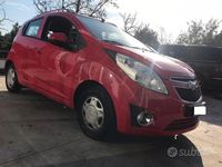 Usata Chevrolet Spark 68 CV (50 kW) 2011 Rosso Utilitaria