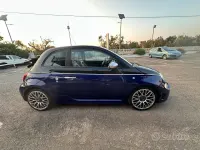 Usata Abarth 595C Turismo 165 CV (121 kW) 2019 Blu/azzurro Cabrio