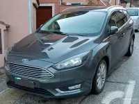 Usata Ford Focus Titanium 120 CV (88 kW) 2017 Grigio Station wagon