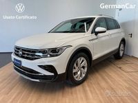 Usata VW Tiguan Elegance 150 CV (110 kW) 2021 Bianco SUV
