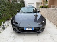 Usata Mazda MX5 Exceed 160 CV (117 kW) 2015 Grigio Cabrio