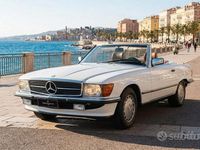 Usata Mercedes SL300 188 CV (138 kW) 1986 Bianco Cabrio