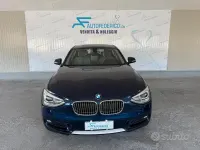 Usado BMW 116 116 HP (85 kW) 2014 Azul Citadino
