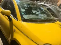 Usata Fiat 500 Lounge 69 CV (50 kW) 2009 Giallo Cabrio