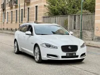 Usata Jaguar XF Sportbrake Premium Luxury 275 CV (202 kW) 2013 Polaris white Station wagon