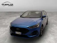 Usata Ford Focus ST-Line 120 CV (88 kW) 2022 Blu elettrico Berlina