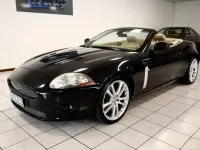 Usata Jaguar XKR 416 CV (305 kW) 2008 Nero Cabrio