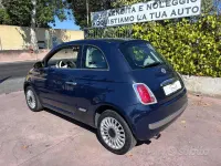 Usata Fiat 500 Lounge 69 CV (50 kW) 2011 Bluazzurro Utilitaria
