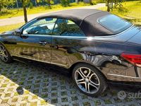 Usata Mercedes E220 2014 Nero Cabrio