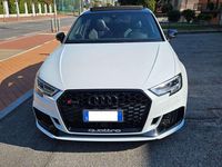 Usata Audi RS3 Ambiente 400 CV (294 kW) 2018 Bianco Berlina