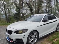 Usata BMW 220 190 CV (139 kW) 2014 Bianco Coupé