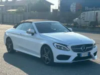 Usata Mercedes C180 AMG Line Premium Plus 156 CV (114 kW) 2017 Bianco Cabrio