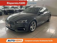 Usata Audi A5 Sport 190 CV (139 kW) 2019 Grigio Coupé