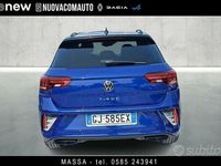 Usata VW T-Roc R-line 150 CV (110 kW) 2022 Blusilver SUV