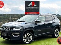 Usata Jeep Compass Limited 120 CV (88 kW) 2018 Grigio scuro SUV