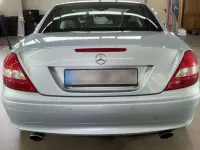 Usata Mercedes SLK350 272 CV (200 kW) 2005 Argento Cabrio