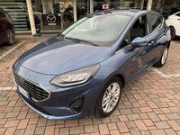 Usata Ford Fiesta Titanium 125 CV (91 kW) 2022 Blu/azzurro Utilitaria