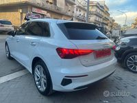 Usata Audi A3 S-Line 150 CV (110 kW) 2023 Bianco Berlina