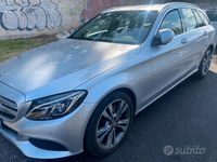 Usata Mercedes C220 177 CV (130 kW) 2014 Grigio Station wagon