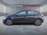 Usata VW Polo Life 95 CV (69 kW) 2023 Nero Utilitaria