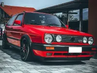 Usata VW Golf II GTI 420 CV (308 kW) 1989 Rosso Utilitaria