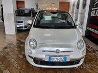 Usata Fiat 500 Lounge 69 CV (50 kW) 2009 Bianco Cabrio